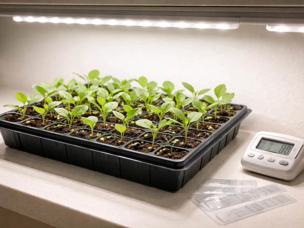 when to turn grow lights on