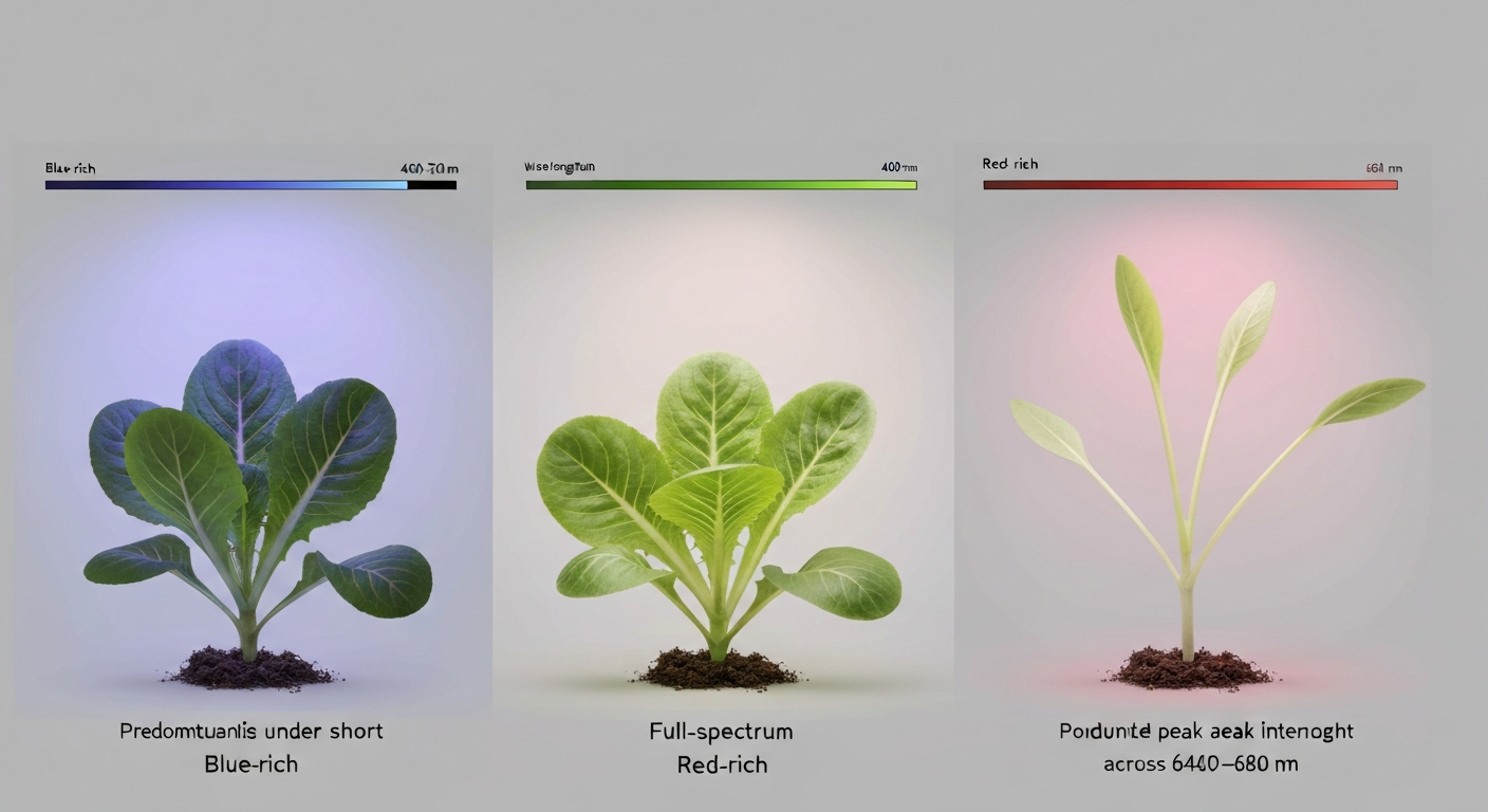 why do plants grow better in blue light