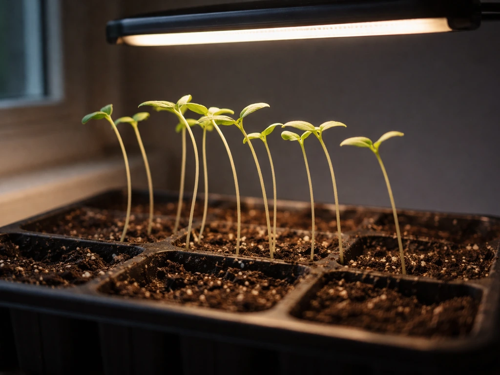 how long should a grow light be on seedlings