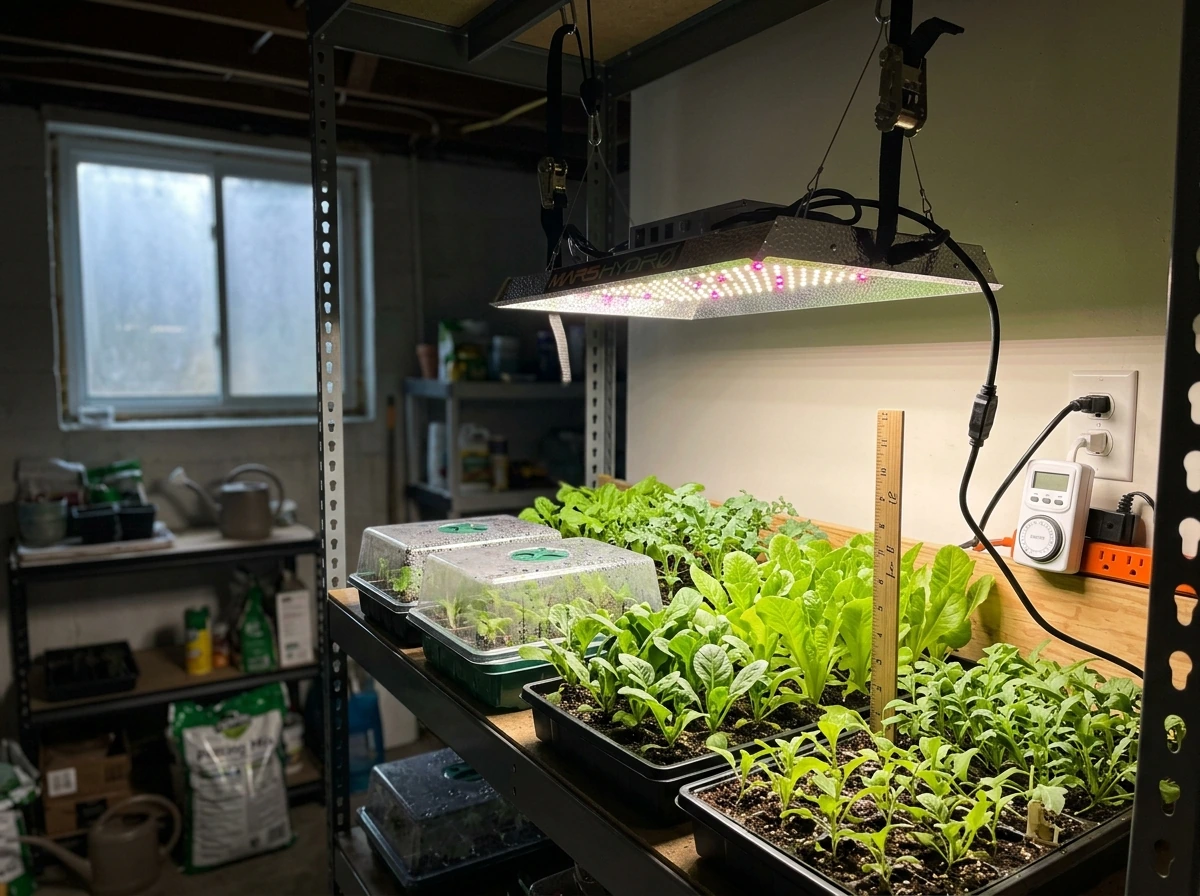 How Long Should Grow Lights Be On for Vegetables
