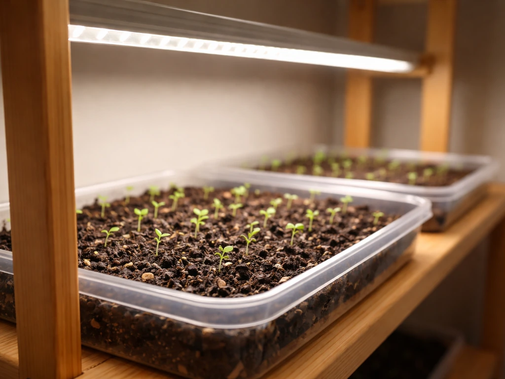 does a grow light help seeds germinate