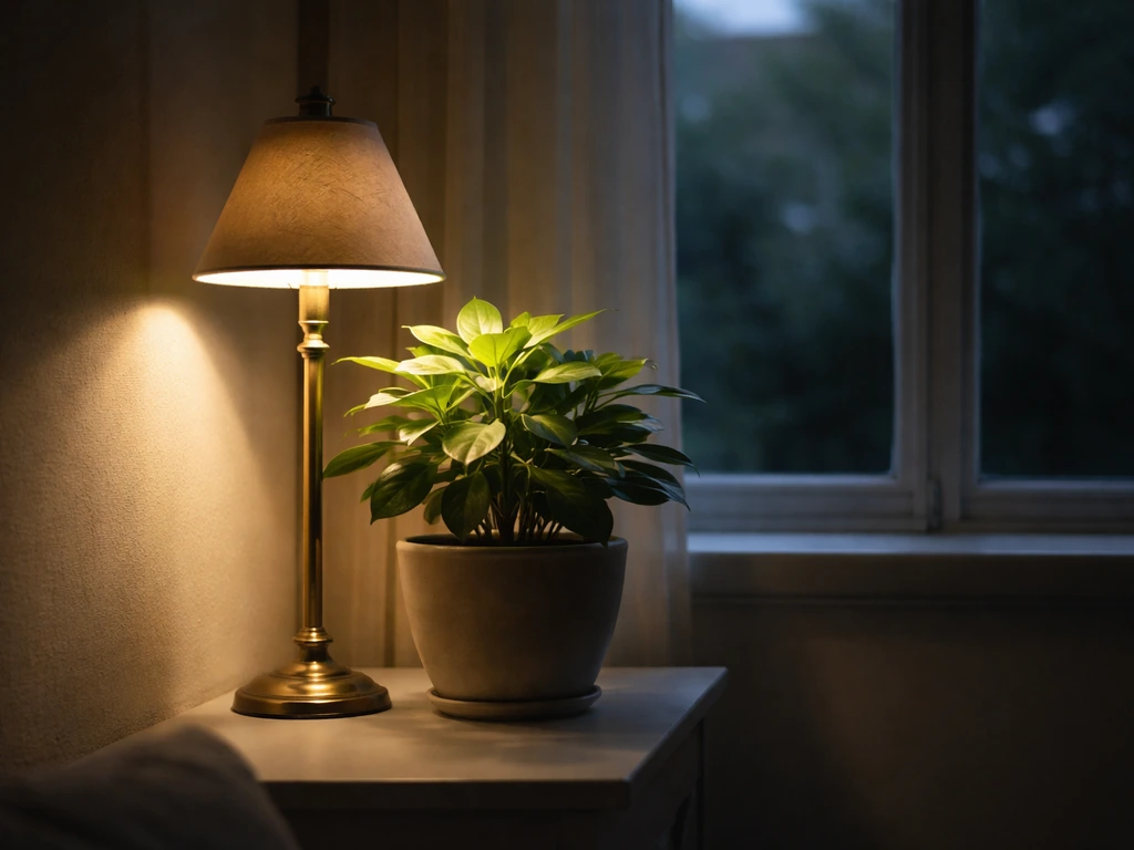 does house light help plants grow