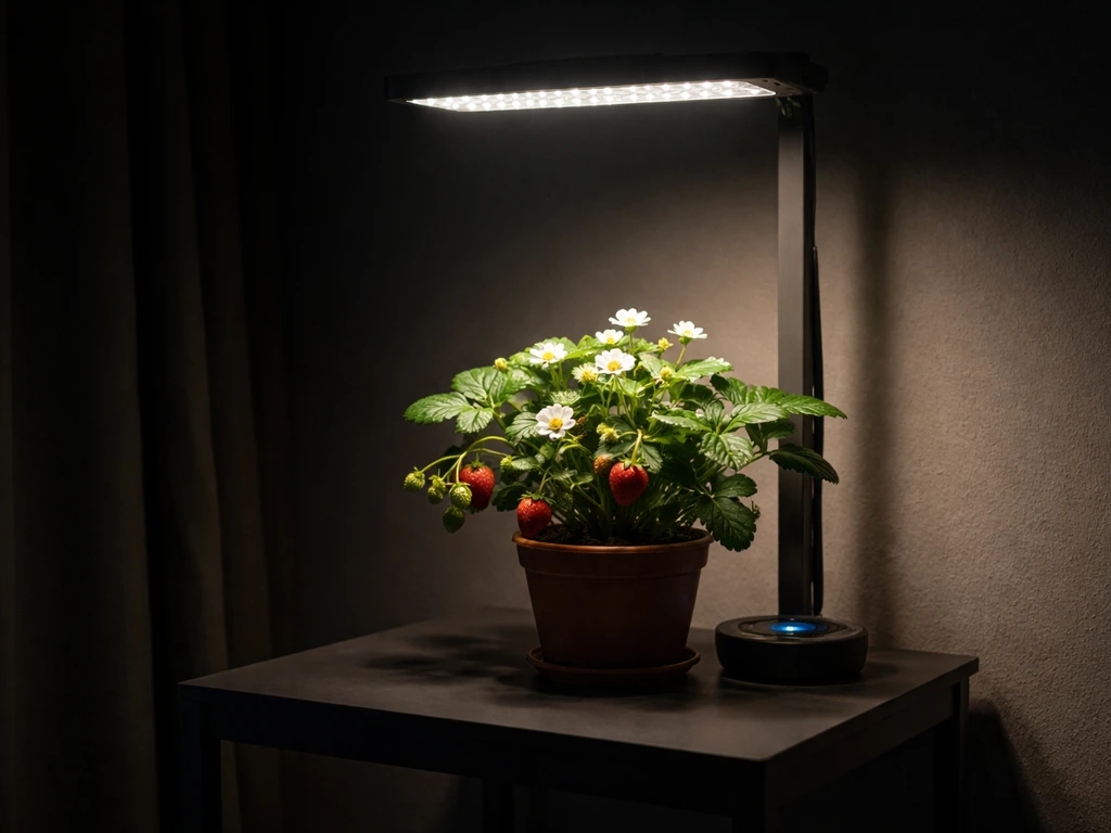 how long should plants be under grow lights